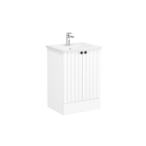 VitrA Root Groove 2 Door Floor Standing Unit 600mm - Matt White