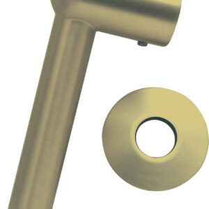 T-Piece Element Shrouds - Brushed Brass (The Tunbridge Wells Brassware Co.)