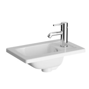 VitrA Integra Compact 450mm Basin for Furniture - 1 Tap Hole