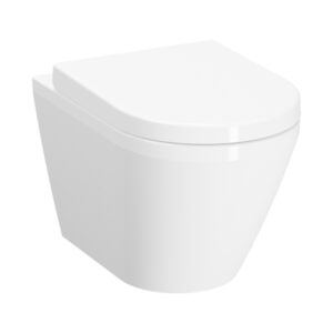 VitrA Integra Wall Hung Rimless Pan - White (excl. frame & cistern)