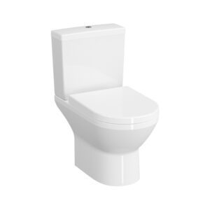 VitrA Integra Close Couple Pan, Open Back - White