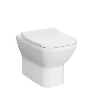 VitrA Integra Square Back to Wall Pan - White (excl. concealed cistern)