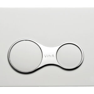 VitrA 740-0400 Sirius Dual Flush Plate - Gloss White