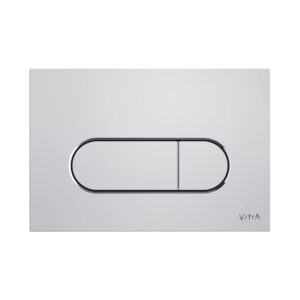 740-2280 Loop Round Dual Flush Plate in Chrome