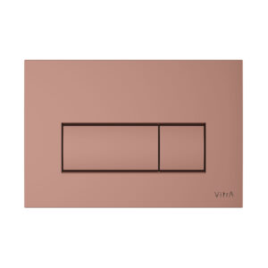 740-2340 Loop Square Dual Flush Plate in Soft Copper