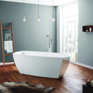 April Anston 1750 x 750mm Double Skinned Bath (inc. pre-fitted waste & chrome cover)