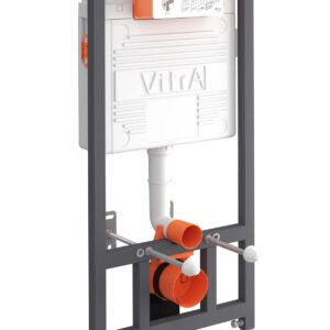 VitrA 742 Front Operated Floor & Wall Regular Frame - Including Cistern ~