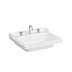 VitrA Valarte Vanity Washbasin 800mm - 3 Tap Hole