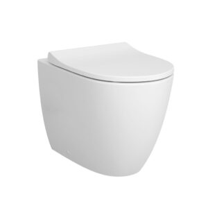 VitrA Options/Sento Rim-Ex Back to Wall Pan - White (excl. concealed cistern)