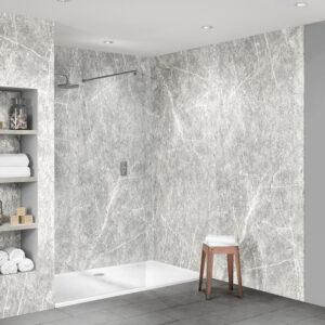 BB Nuance Tongue & Groove Panel - 2420 x 600 x 11mm - White Lightning Fossil