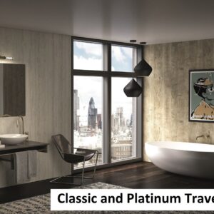 BB Nuance Tongue & Groove Panel - 2420 x 1200 x 11mm - Classic Travertine