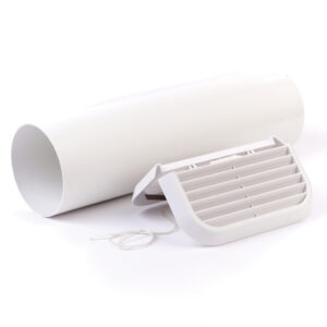Xpelair Simply Silent Wall Ducting Kit - Square