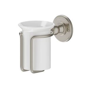 Burlington Tumbler Holder - Brushed Nickel