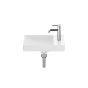 Roca ONA 450 x 260mm Compact Basin - Right Hand Tap Hole