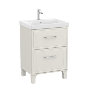 Roca Romea 600mm Vanity Unit Only - Matt White