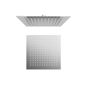 Elisa 250mm Square Fixed Head - Chrome