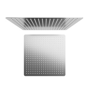 Elisa 400mm Square Fixed Head - Chrome