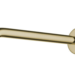 Elisa Round Wall Mounted 400mm Easy Fit Arm - Brushed Brass