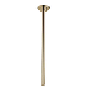 Elisa Round Ceiling Mounted 450mm Easy Fit Arm - Brushed Brass
