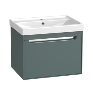 Tavistock Acumen 600 Wall Hung Unit - Viridian Green