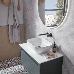 Tavistock Acumen 600 Worktop - Arctic White