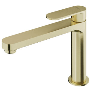 Elisa Antonella Maxi Basin Mixer - Brushed Brass