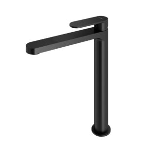 Elisa Antonella Tall Basin Mixer - Matt Black
