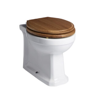 Tavistock Vitoria Back To Wall Pan - White