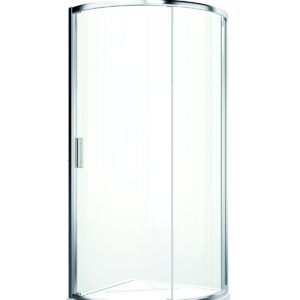 Kudos Connect2 Curved Quad 910mm Tray & Waste White - Slip Resistant (Requires dedicated enclosure)