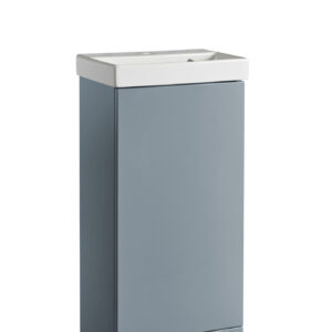 Tavistock Cadence 400 Cloakroom Floor Standing Unit - Gloss Spruce