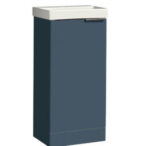 Tavistock Cadence 400 Cloakroom Floor Standing Unit - Oxford Blue