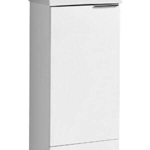 Tavistock Cadence 400 Cloakroom Floor Standing Unit - Gloss White
