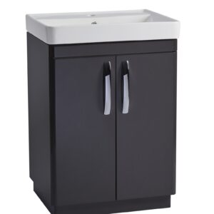 Tavistock Compass 600 Floor Standing Unit with Doors - Gloss Clay