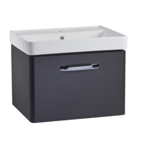 Tavistock Compass 600 Wall Hung Unit - Gloss Clay