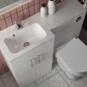 Tavistock Nexus 1200 x 340mm L-Shape Basin Left Hand