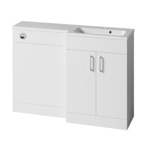 Tavistock Nexus L-Shape WC Unit 600 - Gloss White