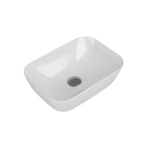 Tavistock Brook Rectangular Countertop Basin 460x320x150 - White