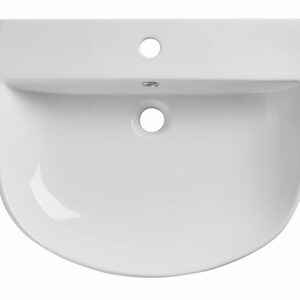 Tavistock Orbit Semi Recessed Basin 560 x 450mm Basin 1 Tap Hole