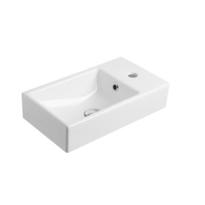 Tavistock Dimension Basin 460 x 225mm Cloakroom Basin 1TH - White