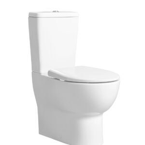 Tavistock Loft Fully Enclosed Close Coupled Pan - White