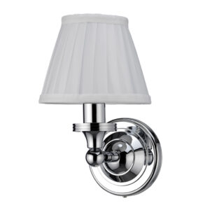 Burlington Round Based Light with Pleated Shade