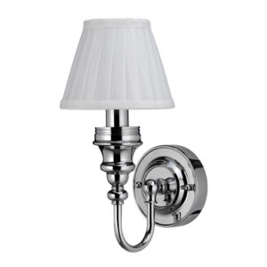 Burlington Ornate Based Light with Pleated Shade