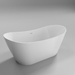 Trojan Emerald Double Ended Twin Skin Slipper Bath 1700 x 800mm - Plain Overflow - Gloss White