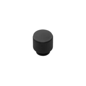 Ellis Knurled Knob - Black