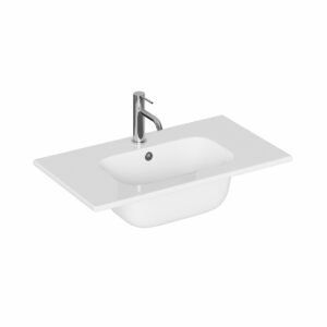 Britton Hackney 700mm Basin 1TH - White
