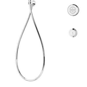 Elisa Incite Divert Concealed Smart Hand Shower, Bath Overflow Filler & Remote - HP/Combi- Chrome