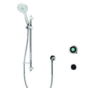 Elisa Intuition Concealed Smart Shower, Adjustable Head & Remote - Gravity Pumped - Chrome