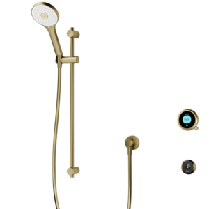 Elisa Intuition Concealed Smart Shower with Adjustable Head & Remote for Gravity Pumped - Brass