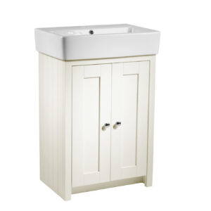 Tavistock Lansdown 550 Cloakroom Vanity Unit - Linen White