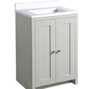 Tavistock Lansdown 600 Undermounted Vanity Unit - Pebble Grey